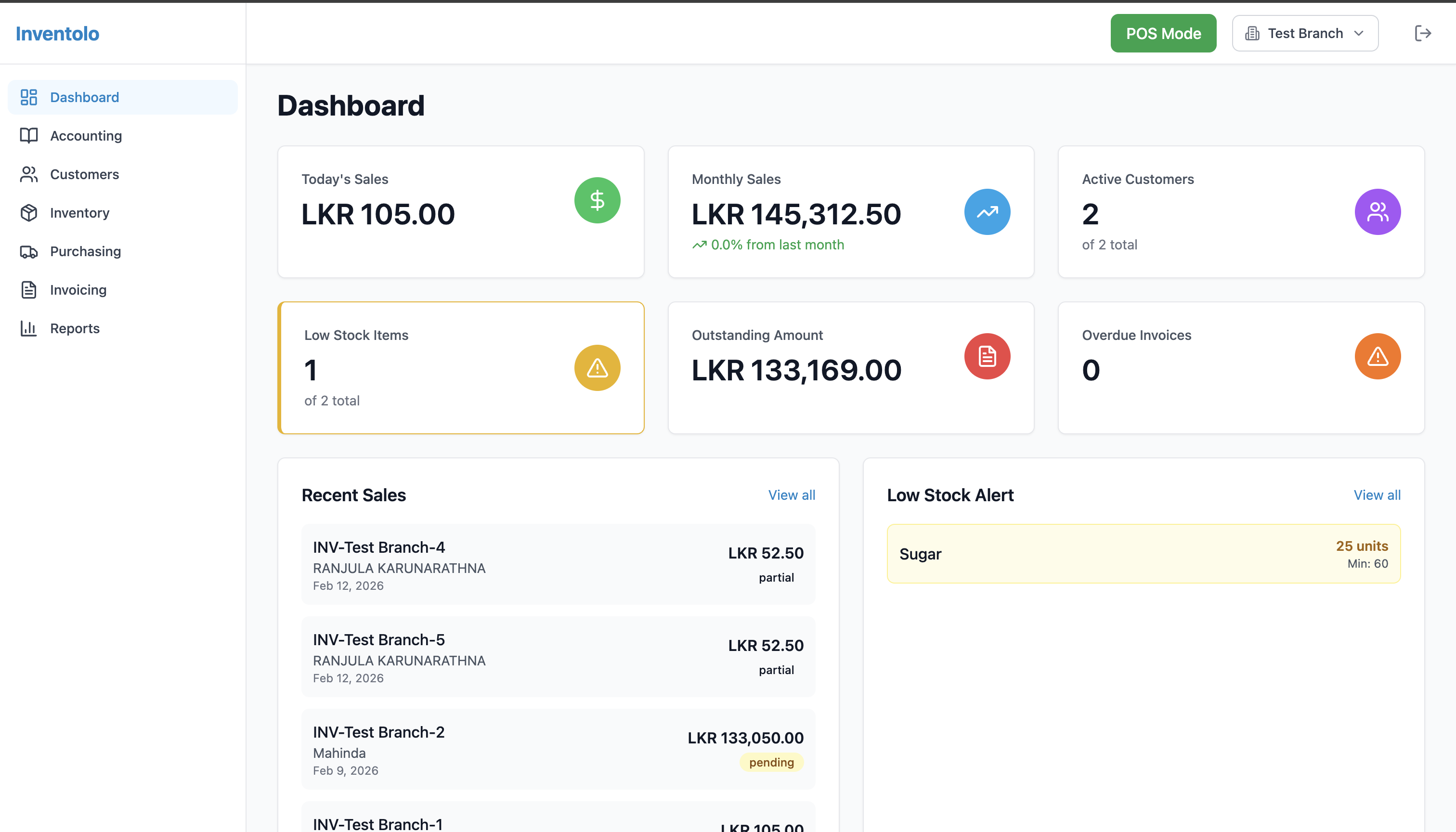 Try Inventolo demo - free POS system trial
